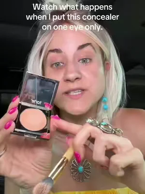 My dark circles don’t stand a chance against this concealer. #concealer #darkcircles 
