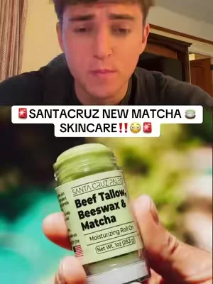 SANTACRUZ NEW MATCHA SKINCARE 🍵 ‼️🚨 #santacruzmedicinals #dealsforyoudays #matchaskincare #beeftallowskincare #skincare @Santa Cruz Paleo @SantaCruzPaleo 