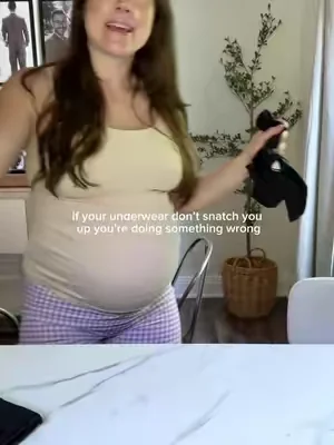 They’re buttery soft @Momcozy Official #momcozy #pregnant #pregnancyoutfit #pregnancyunderwear #underwear 