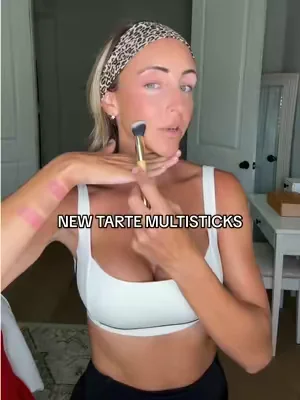 POV: your blush and contour routine just got cut in half ✨ the new tarte multisticks are creamy, blendable, and made for quick, effortless makeup days.  #tarte #creamblush #creamcontour #beautyfinds #tiktokshopnewarrivals 
