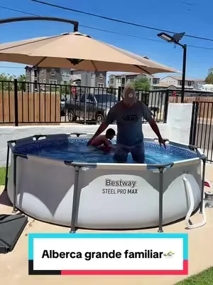 Bestway Alberca de 10ft x 30" de 3 lona galvanizada #spreetailpool #bestwaypool #alberca #dealsforyoudays 