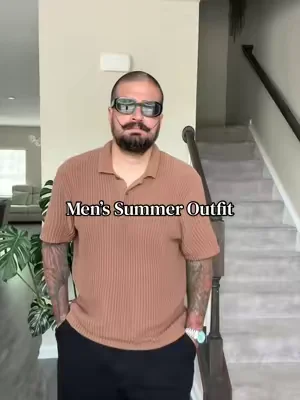 Men’s Summer Outfit of the Day! @abercrombie & fitch Polo Shirt @coveusa Chino Shorts @FERRAGAMO Tampa Mules @Citizen Watch Tsuyosa @Cartier Love Ring @MELLER BRAND Kessie Sunglassess #menssummerstyle #menssummerfashion #ootdmen #menootd #creatorsearchinsights 