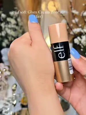 e.l.f. Soft Glam Cream Bronzer - Buildable, Natural Glow Makeup for Face Contouring #dealsforyoudays  @e.l.f. Cosmetics 