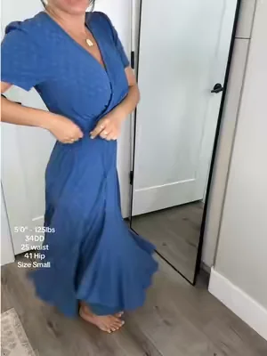 flowy easy to wear wrap dress #wrapdress #churchdress #flowydress #summerdresses #DealsForYouDays 
