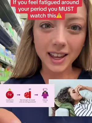 SAVE this for later🚨 This is the best drug to get if you are drained BEFORE, DURING or AFTER your period! @MegaFood #period #DealsForYouDays #tiktokshopcreatorpicks #SummerWins #iron 