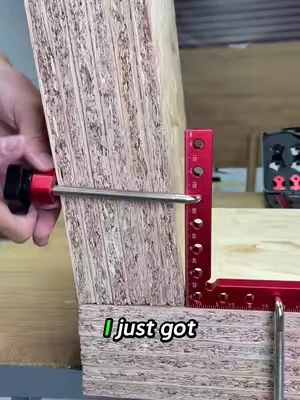 Zero-shift 90° locking for perfect structures. No movement, no guessing. Now 60% OFF. #TikTokShopDealsforYouDays #Summervibes #WoodworkingTools #PrecisionTools #DIYWoodworking