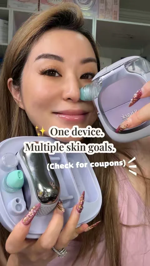 Hydrofacial at home @Shark Home #facialproglow #dealsforyoudays #hydrofacial #beautytool #beautydevice 
