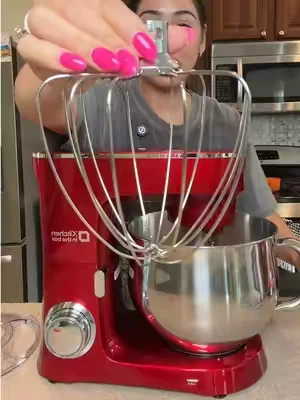 A stand mixer this size at a fraction of the price of the big-name brands? Yes, please. 🙌 The Kitchen in the Box 8.5QT Stand Mixer gives you the large-capacity bowl you need for big batches of cookies, bread dough, cakes, and holiday baking without the premium price tag. And can we talk about these gorgeous colors? It’s one of those appliances you’ll actually want to leave on your countertop. #kitcheninthebox #standmixer #homebaking #kitchenintheboxmixer #tiltheadmixer 