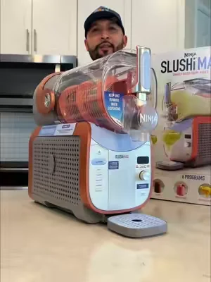 Ninja Slushi Max is back bigger better for perfect slushy #ninjaslushimax #kitchenessentials #dealsforyoudays #slushymaker #frozendrinkmaker 