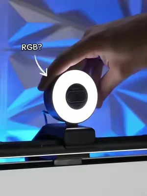 RGB light + webcam all in one #webcam #emeet #s600L #4k #dealsforyoudays  