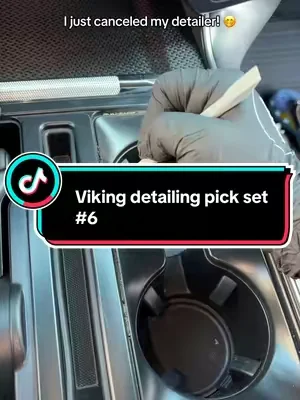 They make cleaning my truck so easy!@VIKING Car Care #viking #carcareproducts #carecare #crevicetool 