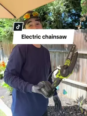 #electricchainssaw #chainsaw #minichainsaw #dealsforyoudays #tiktokshopcreatorpicks 