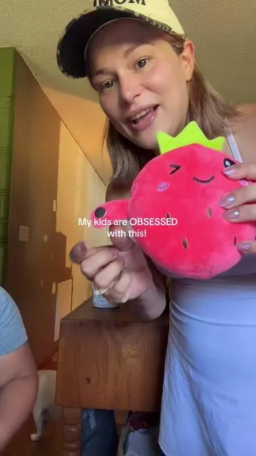 The cutest kids plush toy! #plushtoy #toddlertoys #kidstoys #kidsoftiktok #summermusthaves 