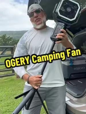 Portable Fans are a Must Have in the Summer Time! OGERY Camping Fan with Detachable Tripod ##portablefan ##ogery ##campingfan ##DealsForYouDays ##SummerWins