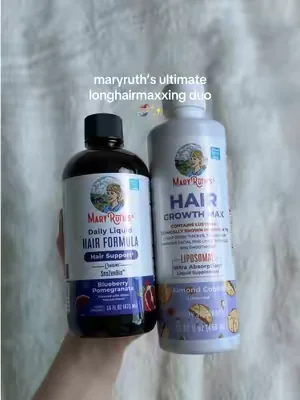 on a MASSIVE sale for a limited time 🤍 maryruth's hair growth max liquid hair support duo thinning hair tiktok shop #tiktokshopcreatorpicks #summervibes #DealsForYouDay #tiktokshopdealsforyou #maryruthsorganics maryruth's best hair growth max liquid hair formula thicker fuller longer hair hair loss buy with coupon maehni  