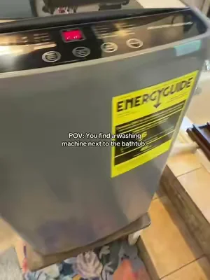 If someone in your family is still hauling laundry to the laundromat, check the cart and see if the deal is still live. 🛒💨 #PortableWashingMachine #MiniWasher #ApartmentLiving #LaundryHack #DealsForYouDays 