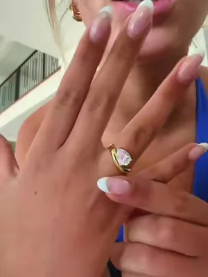 gorgina #fakeweddingring #travelring #gymring #weddingring #engagementring 