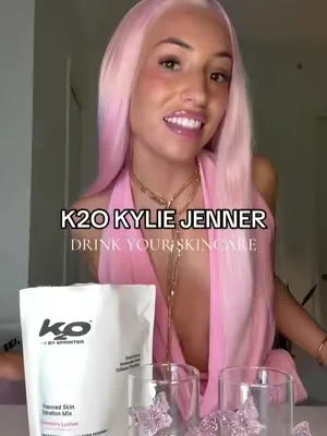 skincare on ice plz 🍸🍓 #verisol #k20 #collagen #kyliejenner