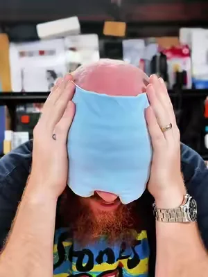 The mellowsleep weighted eye mask is next level #mellowsleep #eyemask #weightedeyemask 