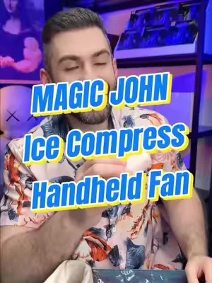 Have you tried this high-speed semiconductor handheld cooling fan? It offers ice compress and amazing value for money—definitely worth getting! #MAGICJOHN #foryoupage❤️❤️ #losangeles #tiktokmademebuyit #handheldfan 