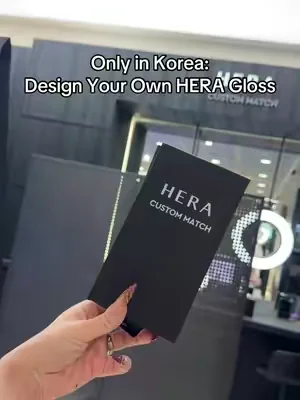 One of the Coolest Beauty Experiences in Korea @HERA #hera #herasensualgloss #lipgloss #straykidsfelix #thingstodoinseoul 