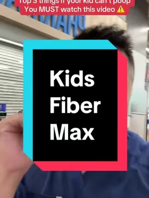 Top 5 things if your kid can’t poop or has issues going to the bathroom. 1. Diet (stop feeding them junk) 2. Prune juice (taste terrible but works) 3. MiraLAX (talk to pediatrician first, but works quickly) 4. Kids probiotics (long term fix to help their gut microbiome) 5. Fiber (the most important fix to help balance their gut) @Physician’s Choice kids fiber just launched and is amazing to help your kids get their fiber Just a quick disclaimer: While I’m a licensed pharmacist, the advice I share here is for general educational purposes only. Always check in with your own doctor or healthcare provider for personal medical advice.  #dealforyoudays #physicianschoice 