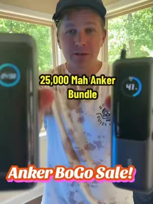 The Anker 25,000 mah power bank bundle comes with the new anchor nano AI smart display charger! This anchor laptop charger has two USB-C cables and passenger charging. This can charge multiple laptops or phones simultaneously. It’s the ultimate travel charger or for those that work on a go. #anker #ankernano #laptopcharger #dealsforyoudays #summerwins 