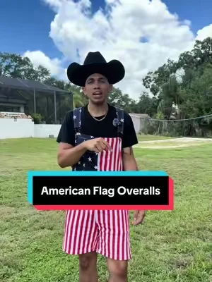 July 4th overalls🇺🇸#4thofjulyoutfit #usa #america #july4th #dealsforyoudays 