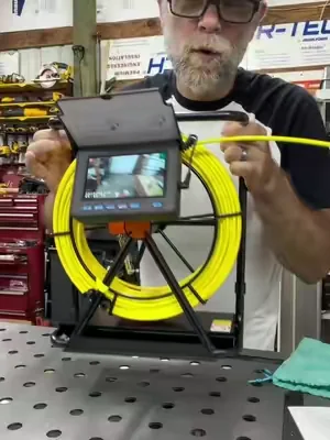 VEVOR Sewer Camera,65.6FT 4.3" ScreenPipeline Inspection Camera w/DVR Function & Snake CableWaterproof IP68 Borescope with LED LightsIndustrial Endoscope for Home Wall Duct Drain Pipe Plumbing, Plumber, Drainage.   #plumbing #contractor #tools #dealsforyoudays #tiktokshopcreatorpicks @VEVOR Store 