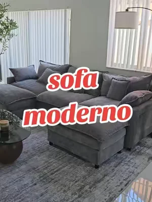 #sofa #modern #ottoman #dealsforyoudays #summerwins 