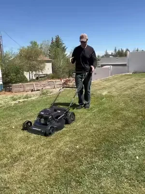 PowerSmart Self Propelled Mower #powersmart #lawnmower #mowing #grass #dealsforyoudays 
