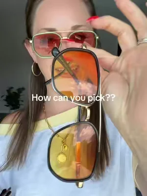 You’ll want these sunglasses in every color! #sunglasses #aviatorsunglasses #dealsforyoudays #summerwins 