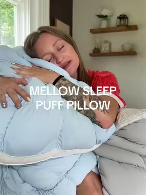 I fear Mellow has turned me into a pillow snob 🥹✨  #mellowsleep #mellowpuffpillow #puffpillow #dealsforyoudays #summerwins 