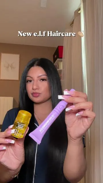 New e.l.f hair products are now my new fav & super affordable, available on TikTok Shop👏☺️ @elfhaircare #elf #fypシ゚viral #fyp 
