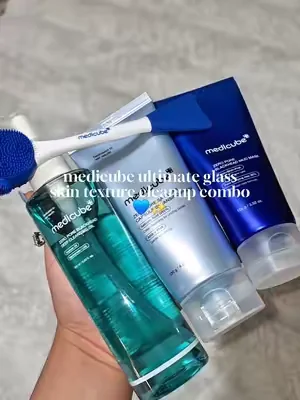 medicube] Pore-fect SETㅣDeep Pore Cleansing, Gentle Exfoliating Foam Cleanser, Mud Clay MaskㅣExcess Sebum, Look of Blackhead Care, Korean Skincare #dealsforyoudays 