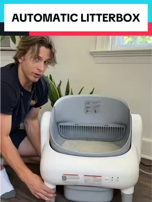 Can actually go on vacas now😂 #cat #automaticlitterbox #fumoi #litterbox #catsoftiktok 