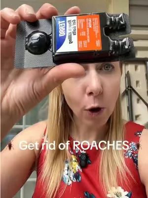Get rid of roaches with these cockroach gel bait traps by TERRO 🪳 