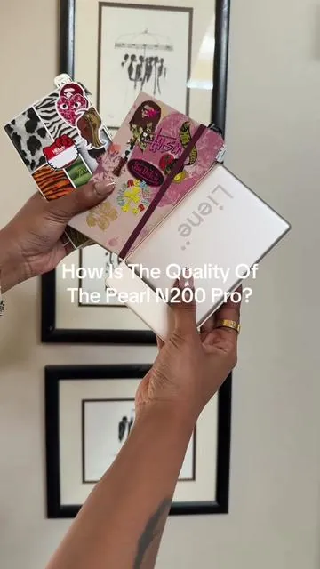 I’d thought I show a long comparison of my regular printer prints to my @Liene Life Pearl N200 Pro prints! There’s a distinct difference!🥰🤍⭐️ #dealsforyoudays #summerwins #stationery #photos #journaling 
