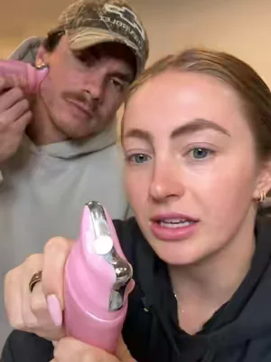 Replying to @kytb333 Our couples morning routine on lock 😚💅