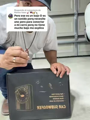 Respuesta a @Ramos Isaac 🎸🪗🥃🍾 #TikTokCampaign #carsubwoofer #subwoofer1200w #fypシ゚viral #viraltiktok 