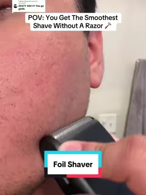 Replying to @ItalianoGianniGeracioti this is a genius invention ever! #Shaver #FoilShaver #Shaving #MensHygiene #dealsforyoudays 