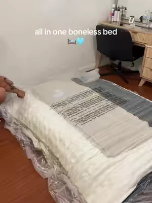 would you sleep on a boneless bed? #dealsforyoudays #bedroom #tiktokshop #bedding #bedroom 