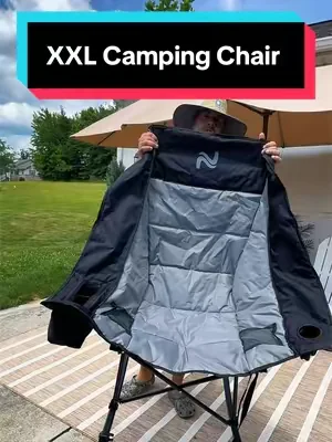 XXL camping rocking chair @ABORON #campingchair #oversized #dealsforyoudays #rockingchair #familygathering 