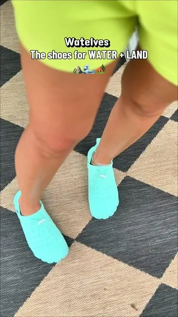 Who knew a water shoe could be SO COMFY & CUTE 🩵👌🌊 @WateLves Footwear  #summershoes #womenswatershoes #dealsforyoudays #summervibes #barefootshoes 