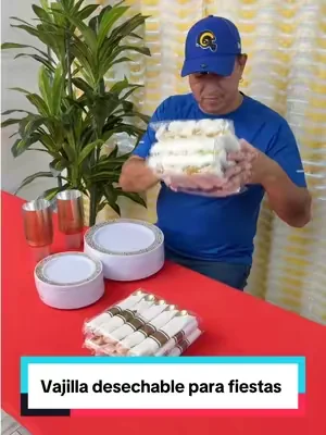 si vas a tener una fiesta te los recomiendo mucho están súper súper bien #desechables #disposable #fiestas #dealsforyoudays #tiktokshopcreatorpicks 