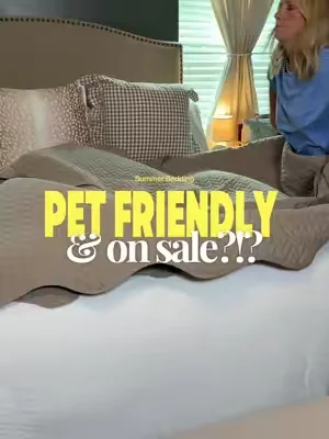 Pet friendly bedding and good for hot sleepers?! Yes please #dealsforyoudays #petfriendlybedding 