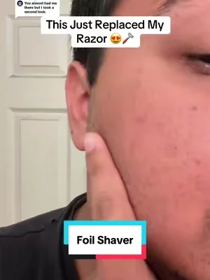 Replying to @g_hove i never have to touch a razor again #Shaver #FoilShaver #Shaving #MensHygiene #dealsforyoudays 