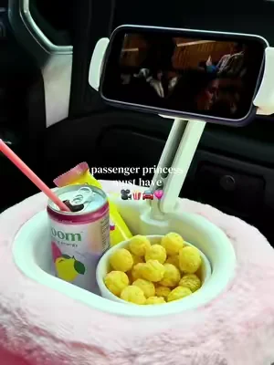 Truly the perfect setup for in the car or in bed🍿🎥✨💗#CapCut 