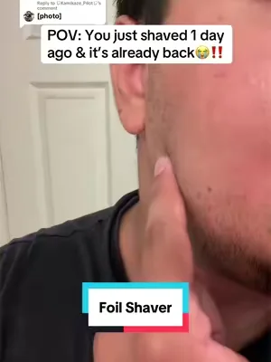 Replying to @じKamikaze_Pilotじ i hate when my hair grows back so fast #Shaver #FoilShaver #Shaving #MensHygiene #dealsforyoudays 