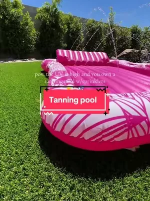 only goal: be 10 shades darker before summer ends... ☀️ #tanningpool #DealsForYouDays #tanningpoolfloat  #summerheat #SummerVibes
